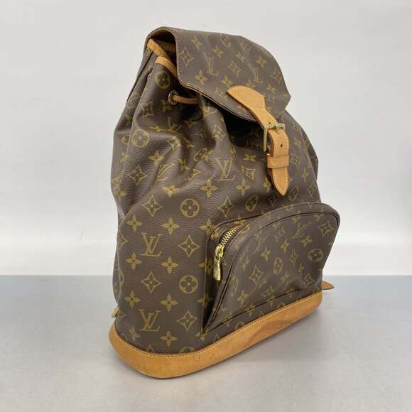 LOUIS VUITTON Brown Monogram Backpack main image 15